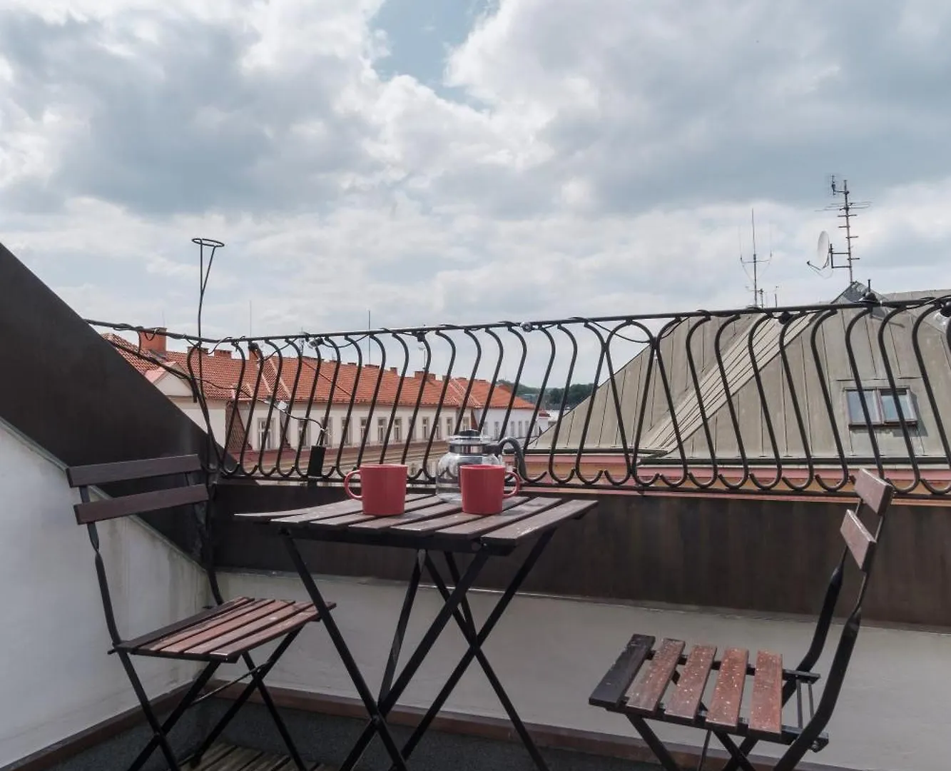 Prague Days - Terrace - Prague Castle View - Ac Apartment